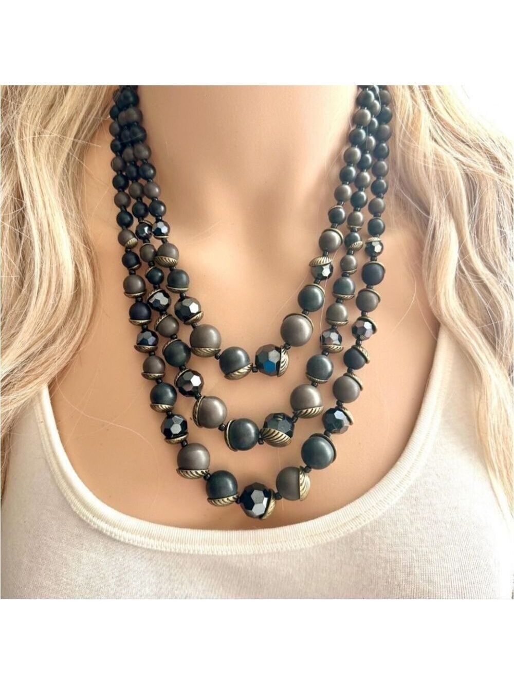 Premier Designs Jewelry CROWD PLEASER Necklace 16"+4" NWOT